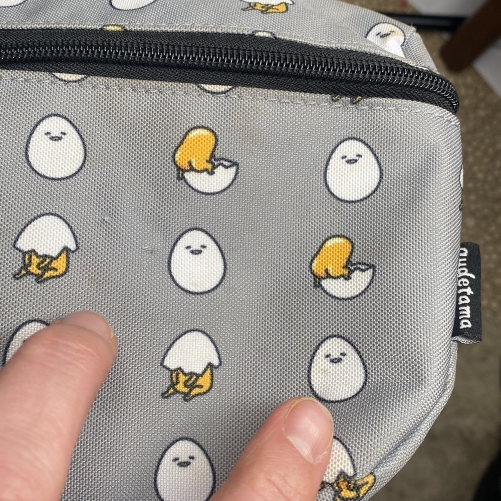 Loungefly Sanrio Gudetama Lazy Egg Belt Bag Fanny Pack - Picture 12 of 12